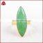 Fashion marquise natural chrysoprase ring