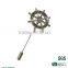lip shaped lapel pin with stick pin