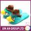 Kids plush indoor animal style hot sale slippers upper