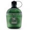 1L 32oz army empty plastic clear private label water bottle