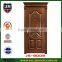 China classic design walnut carving wood door for exterior used