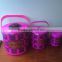 insulated plastic casserole hot pot with lid