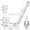 60T/30T Pneumatic Hydraulic Jack