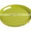 Fruit or beverage and Juice trays,plastic party trays,food trays