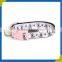 Wholesale cartoon customized bright polyester pet collars and leashs for dog