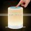 2016 Led Touch Sensor Portable Wireless bluetooth Speaker with Smart Camping Lamp
