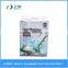 Individually wrapped pre-moistened lens cleaning tissue