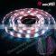 Full Color dmx Addressable waterfall color changing flexible led lihght strip