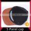 China manufacturer 5 panels snapback hat