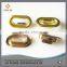 Metal oval brass eyelets