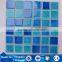 China Foshan Tileseasy Blue Glazed Ceramic Swimming Pool Mosaic Tiles