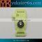 Yukai multi function curved POM plastic flint fire starter buckle with compass&scraper