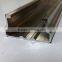 Aluminum card Slot for film greenhouse