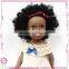 18 inch full vinyl african girl dolls
