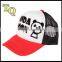 cheap custom foam panda printing mesh hats