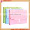 A4 Custom Candy Color Cute Multilayers Expanding File Folder With Handle                        
                                                Quality Choice