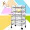 GN batery trolley, GN tray trolley, GN dish trolley, GN pan trolley in supermarket restaurant