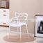dining room plastic stackable public waiting chair