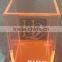 Hi-quality 5 Sides Box Acrylic Office Desktop Pen Pencil Holder