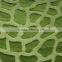 Polyester knitting soft velvet dino emboss toy fabric plush brush velvet home textile fabric emboss pattern velvet fabric
