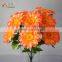 13 heads simulation silk dahlia flower for wholesale
