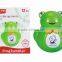 New style Funny frog tumbler with light and music plastic frog tumbler tumbler toy with music and light