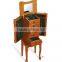 Wooden jewelry box organizer