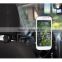 258-082# High Quality 360 Degrees Rotation Car Backseat Swivel Mount Holder for Tablet PC - Black headrest car mount holder