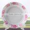 High quality fruit plate new bone china wholesale ceramic plates