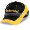 hot sale novelty embroidery led blinking fiber optic red football cap