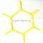Durable heat resistant silicone hot pot mat