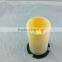 large size hanging led candles with plastic base for wall,garden,balcony,outdoor decoration