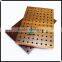 3d wooden acoustic sound diffuser wall panel material