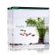 excellent desktop rectangle clear acrylic fish tank,large acrylic aquarium,large acrylic fish tank with flower pot