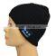 Wireless Bluetooth Headset Music Beanie Women Men Winter Knitted Hat Trendy Cap with Speaker & Noise Cancelling Mic for Running