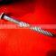 africa market fast sell galvanized oval head twisted nails