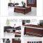 Best Selling furniture melamine wooden computer desk with bookshelf