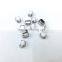 4*6 oval acrylic rhinestone metal claw Diamante bag gems sewing on nail DIY garment accessories jewerly clear