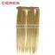 xuchang ceres cheap clip in hair extensions, 100% synthetic hair, top quality clip hair