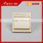 BIHU PC board white push button wall light switch socket for home