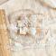 2015 bride white bud silk covered face mask cover face COS head accessories wholesale