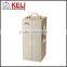 Double open door cardboard wine box with handle