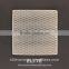 81.8*81.8*12.7 Round hole ceramic filter for grey ductile iron casting , porous filter