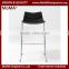 MA-199-1 Modern Black Design Metal Legs Plastic Leaf Barstool