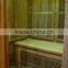 1 People Capacity and Red Cedar Solid Wood Type dry steam sauna room