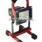 Magnetic LED Work Light Epistar Battery Power Outdoor 12V 10W LED FloodLight 12V/24V DC IP65 Rechargeable LED Flood Light