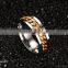Stainless Steel Chain Men's Rings Personalized Rings Wholesale