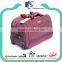 Wholesale polyester soft luggage trolley bag with casters