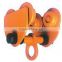 drop forged hardware alloy steel/carbon steel drop forged lifting hoist GCT series Hands push monorail car