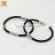 Top Design Stainless Steel Black Silicone Magnets Charm Bracelets for Women